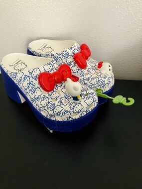 NWT Hello Kitty crocs